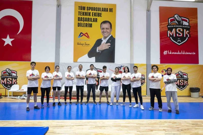 Mersin’de gençlere ücretsiz fiziki yeterlilik kursu veriyor

