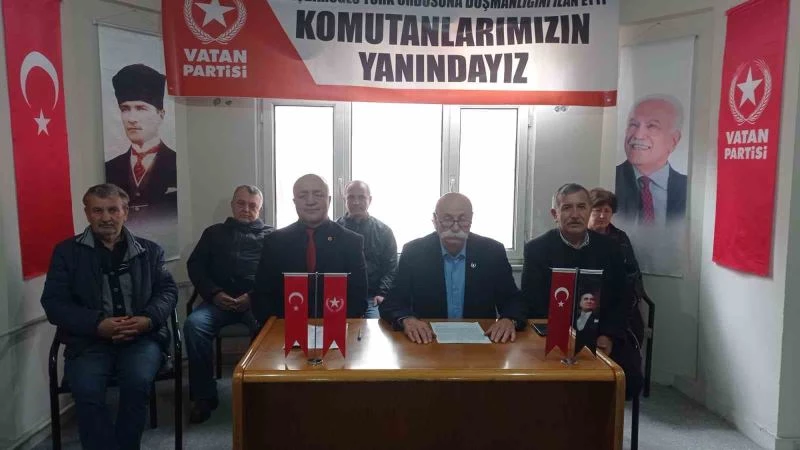 Vatan Partisi’nden Recep Tayyip Erdoğan’a oy çağrısı
