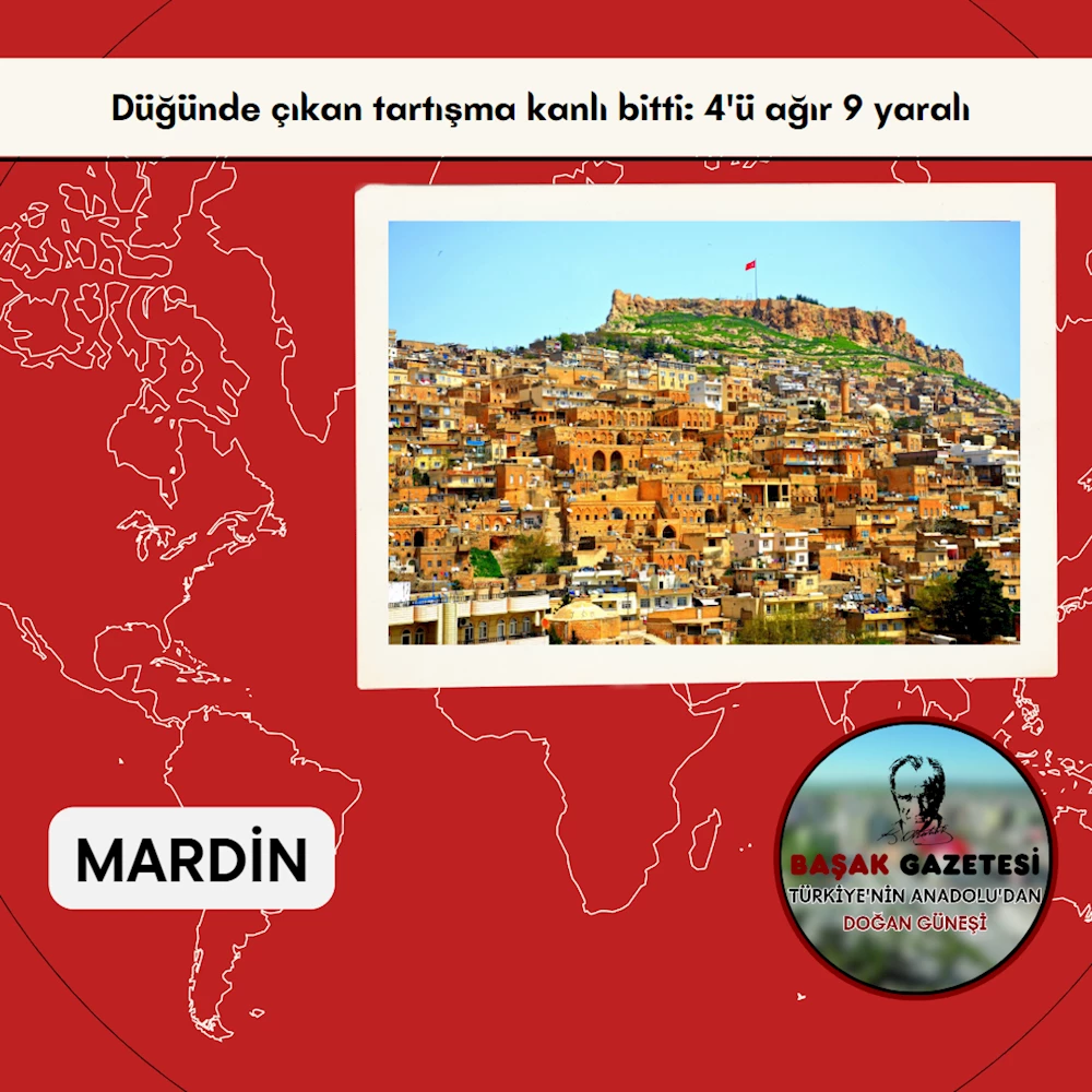 Düğünde çıkan tartışma kanlı bitti: 4