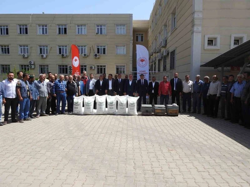 Kilisli arıcılara şeker desteği
