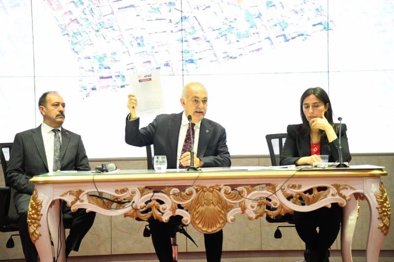 Başkan Kadir Kara inşaat sektör temsilcileriyle bir araya geldi