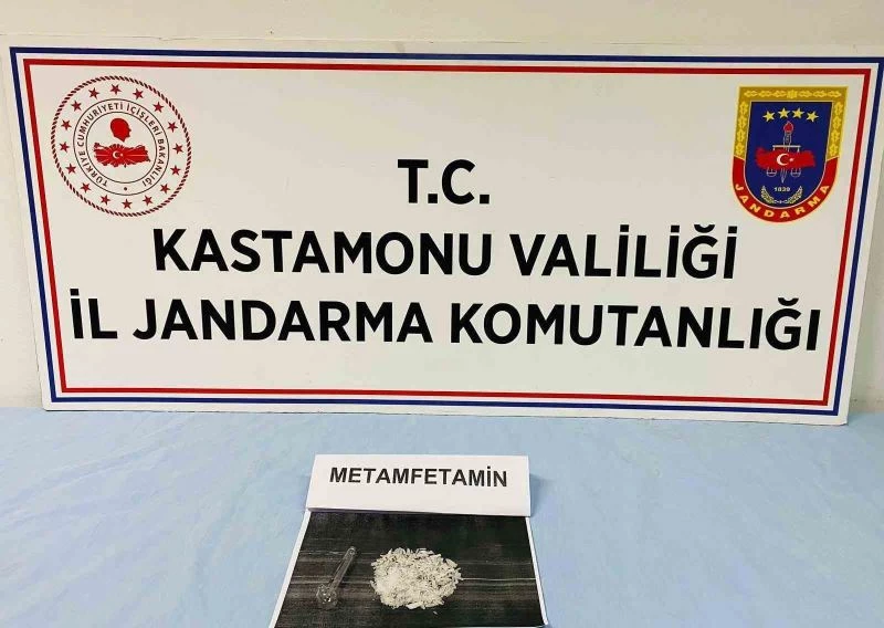 Metamfetamin ile yakalan şahıs gözaltına alındı
