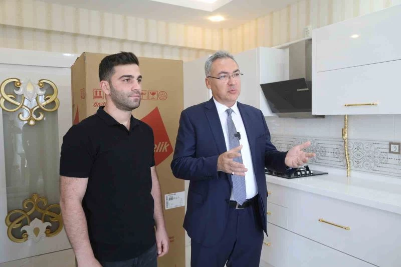 Yeni çiftlerin ev ihtiyaçları giderilmeye başlandı
