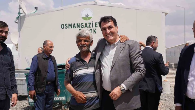 İslahiye’deki Osmangazi Evleri’nde yüzler gülüyor

