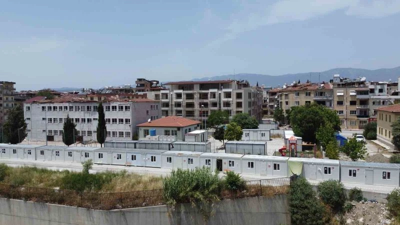 Hatay’da seçim konteynerleri Cumhurbaşkanlığı 2. turu için hazır
