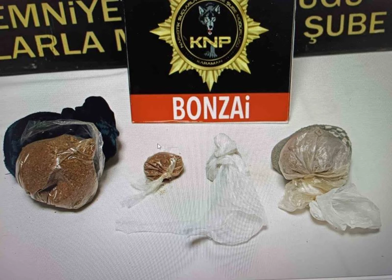 Karaman’da uyuşturucudan 3 kişi tutuklandı

