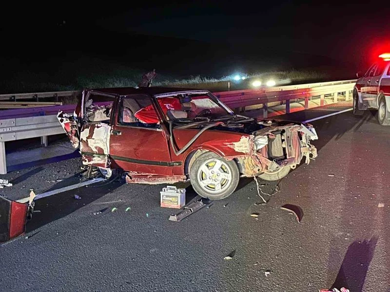 Genç gardiyan feci kazada hayatını kaybetti
