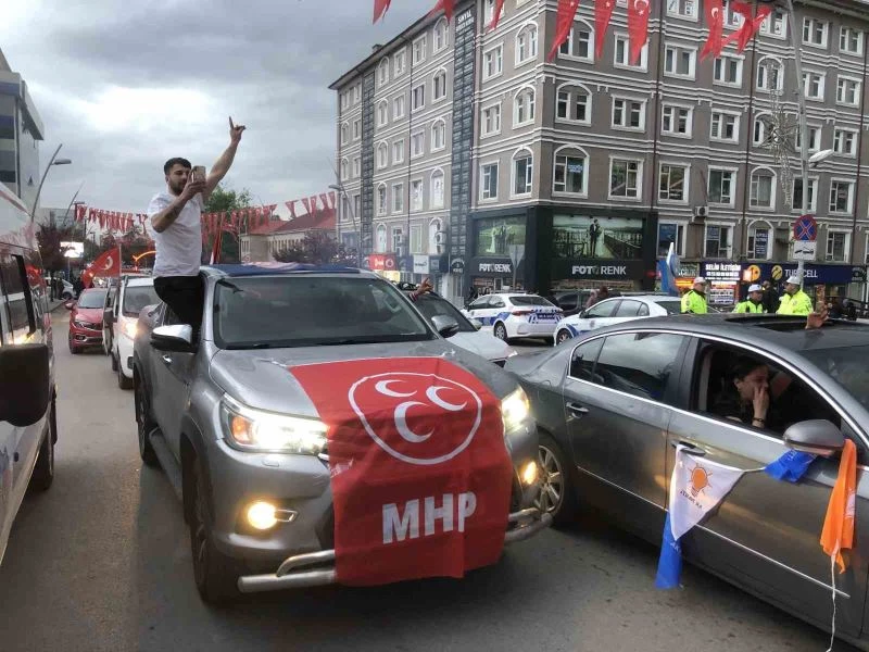 Erzurum’da Erdoğan sevinci
