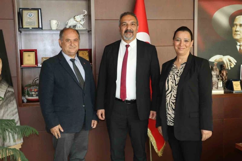 Söke Sağlık Hizmetleri MYO Müdürü Öztürk, başkan vekili yerli ile görüştü
