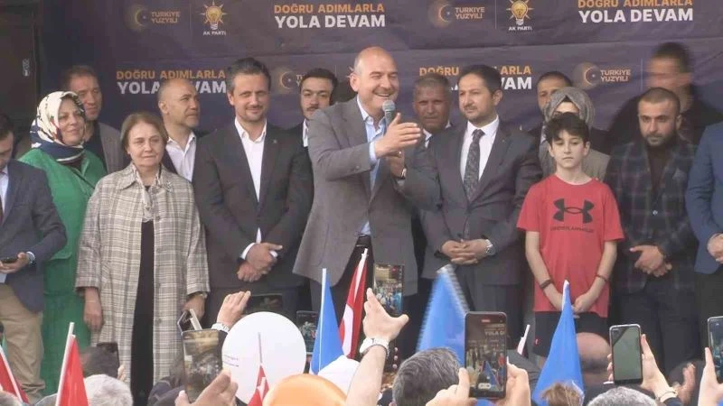 İçişleri Bakanı Soylu: “Irak’ın kuzeyinde teröristleri etkisiz hale getirdiğimizde Amerikan askerleri koşa koşa taziye veriyorlardı”
