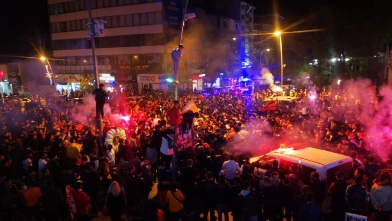 Erzurum’da da Galatasaray coşkusu yaşandı
