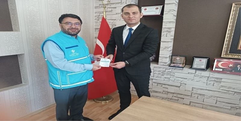 Başsavcı Ünlüsoy, TDV’ye kurban bağışında bulundu
