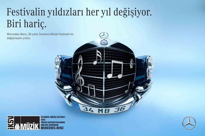 Mercedes-Benz’den İstanbul Müzik Festivali’ne destek
