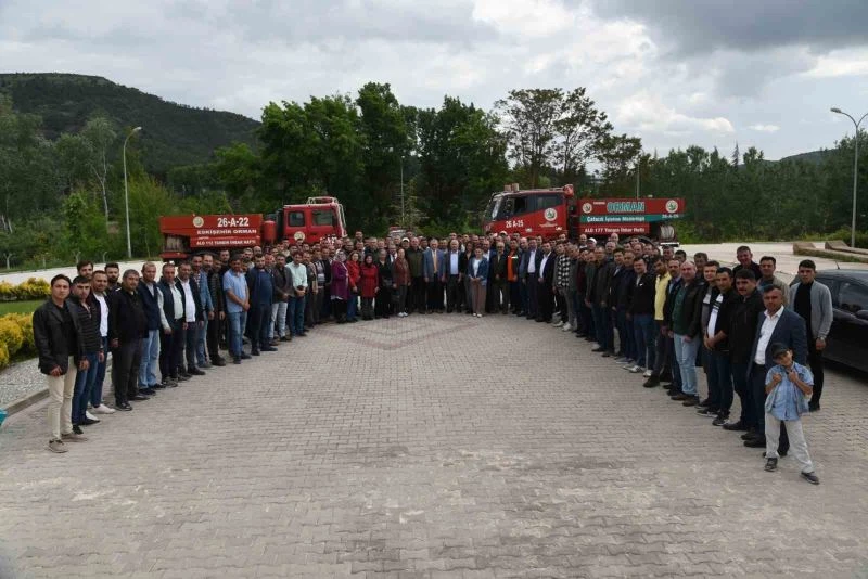 Eskişehir ve Afyonkarahisar’da görev yapan 333 orman işçisinin kadro sevinci
