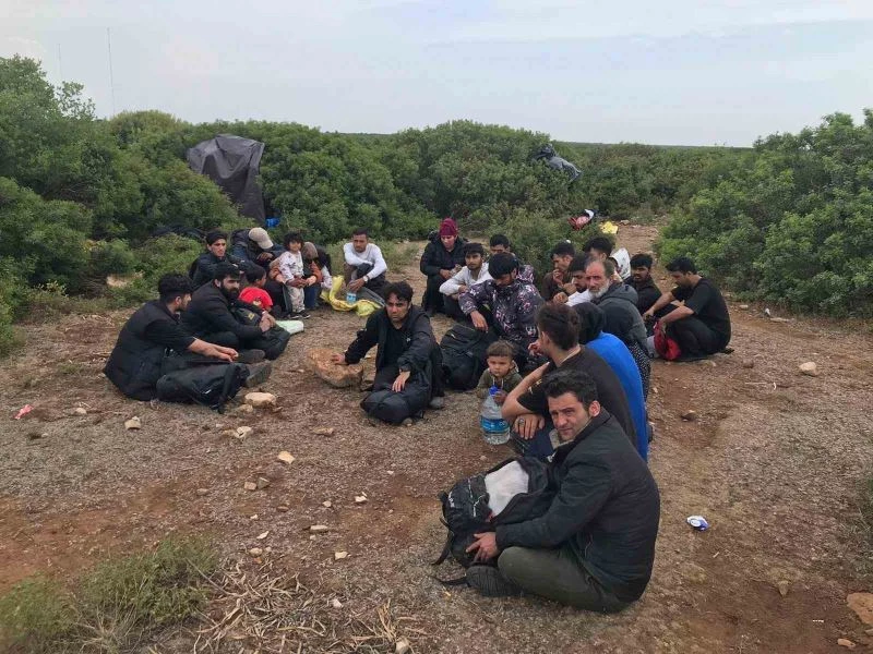 Didim’de 34 düzensiz göçmen yakalandı
