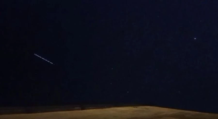 Starlink uyduları Osmaniye semalarında