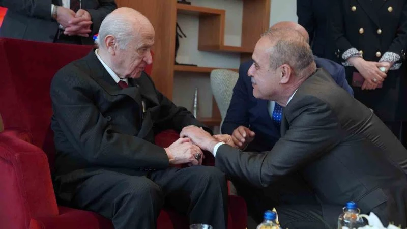 MHP Lideri Bahçeli, Ortaca Belediyesini ziyaret etti
