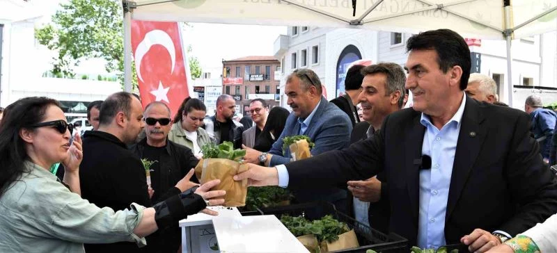 Osmangazi Belediyesi 1 milyon sebze fidesi dağıttı
