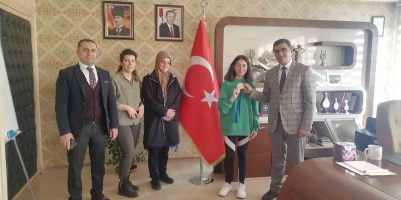 Başarılı sporcu Erzurum’un gururu oldu
