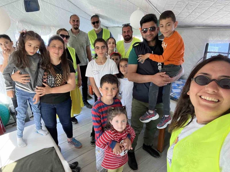 Hatay’da 17. Çadır Okul “Özel Gereksinimli Öğrenciler” için açıldı
