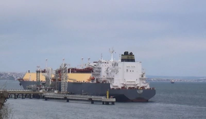 ABD’den gelen dev LNG tankeri Tekirdağ’da
