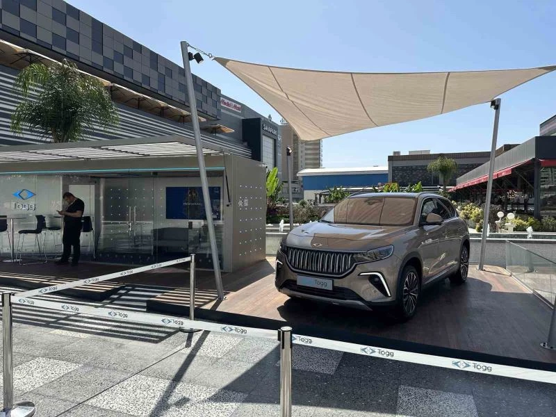 TOGG mobil deneyim merkezi Mersin’de ilk kez Sayapark’ta
