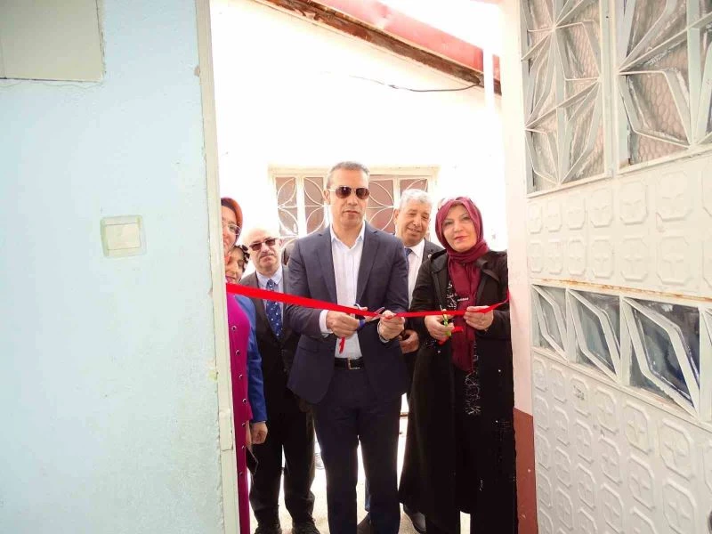 Hisarcık’ta giyim kursu yıl sonu sergisi
