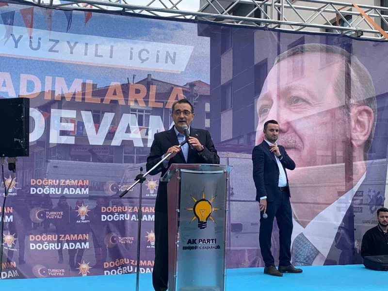 Enerji ve Tabii Kaynaklar Bakanı Dönmez: “Para dilenmene gerek yok, kaynak Anadolu’da, kaynak Karadeniz’de”
