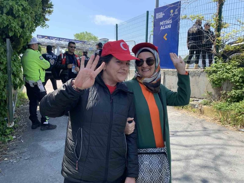 Büyük İstanbul Mitingi öncesi Marmaray’da yoğunluk yaşandı
