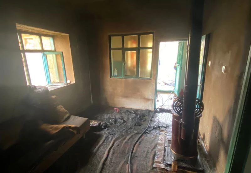 Malatya’da ev yangını: 1 ölü

