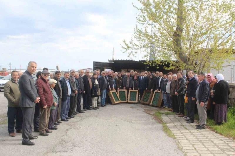 Çiftçilere 20 bin adet biber, 42 bin domates fidesi dağıtıldı
