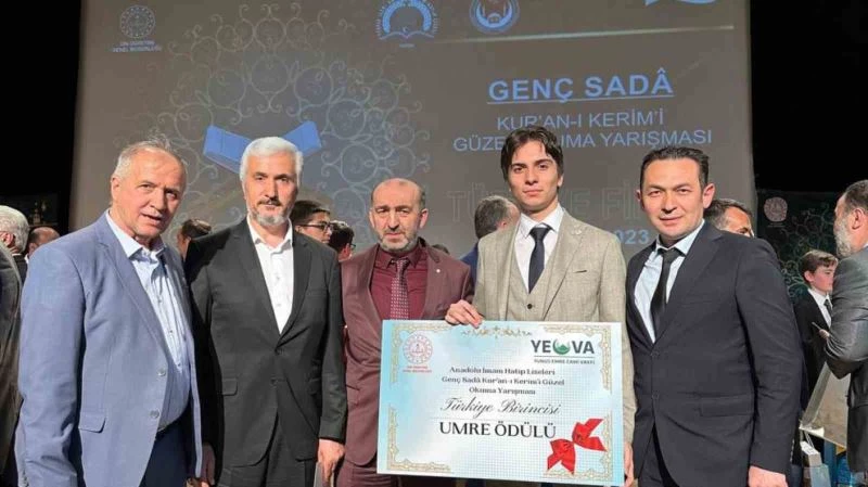 Samsunlu öğrenci Türkiye birincisi oldu
