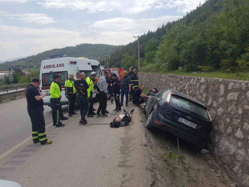 Karabük’te trafik kazası: 1’i çocuk 3 yaralı
