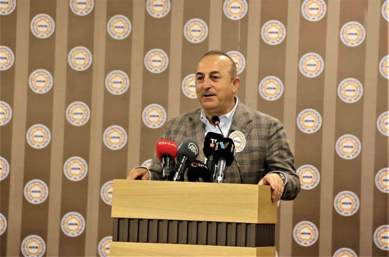 Bakan Çavuşoğlu: 