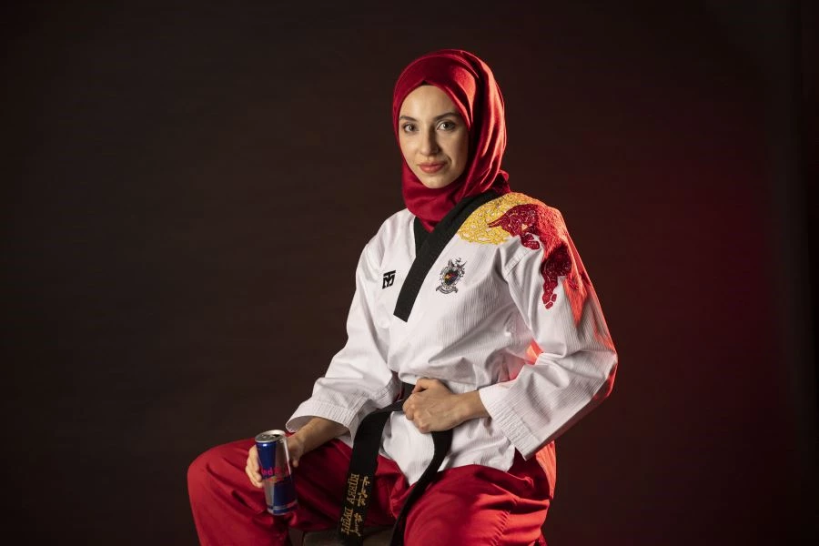 Milli tekvandocu Kübra Dağlı 