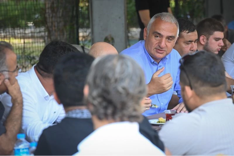 Kültür ve Turizm Bakanı Ersoy, Antalya