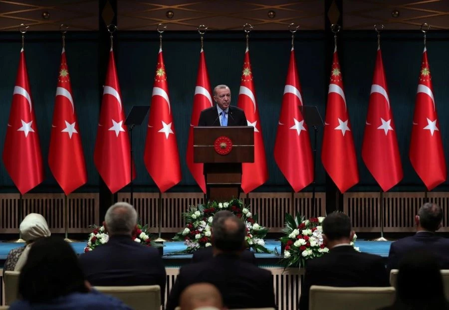 Cumhurbaşkanı Erdoğan Çankaya Köşkünde Yeni Kabineyi Açıkladı