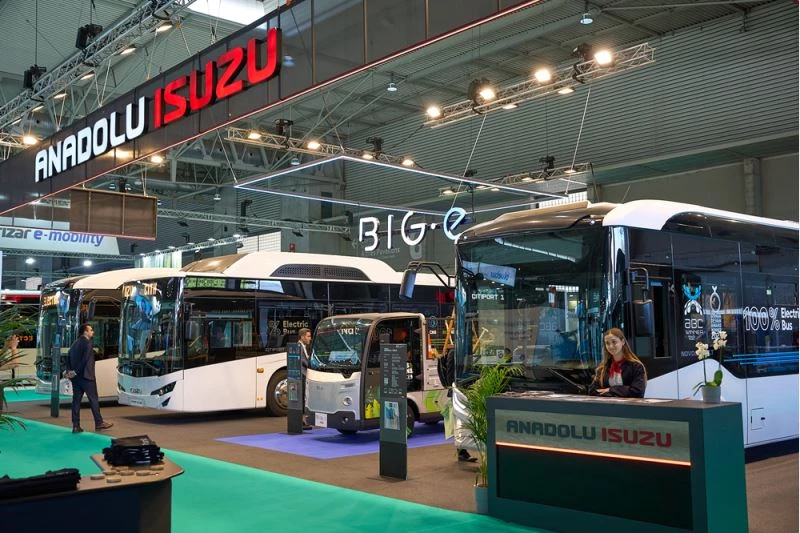 Anadolu Isuzu yenilikçi ve çevreci araçlarını UITP Zirvesi
