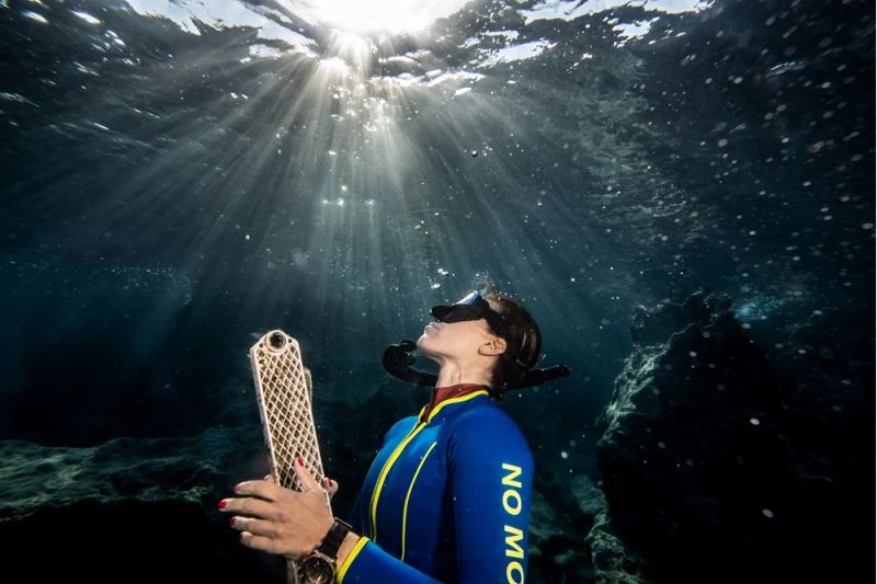Dalış rekortmeni Şahika Ercümen, Kaş