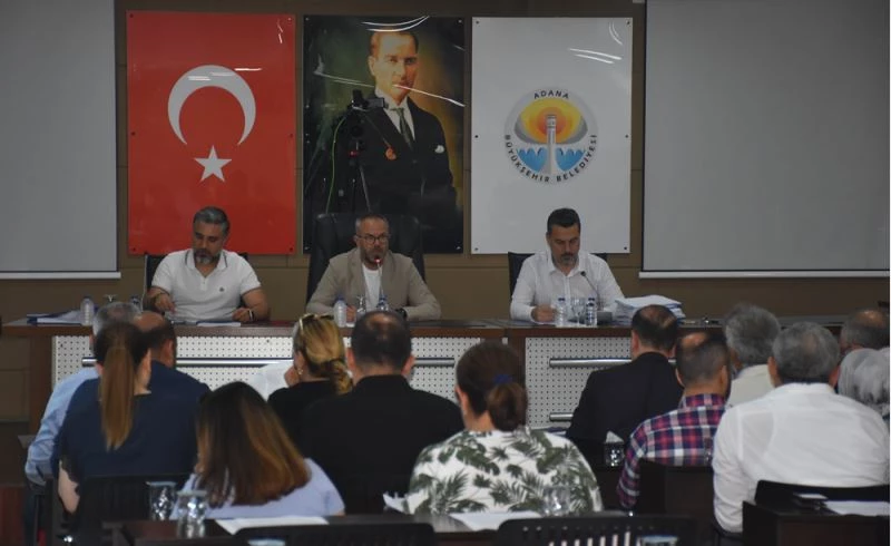 Adana Büyükşehir Belediyesi temmuz ayı meclis toplantısı ikinci oturumu yapıldı