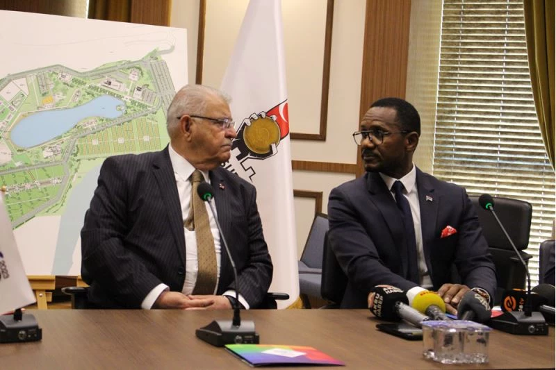 Gambiya Özel Elçisi Hassan Faal EXPO 2023 için Kahramanmaraş