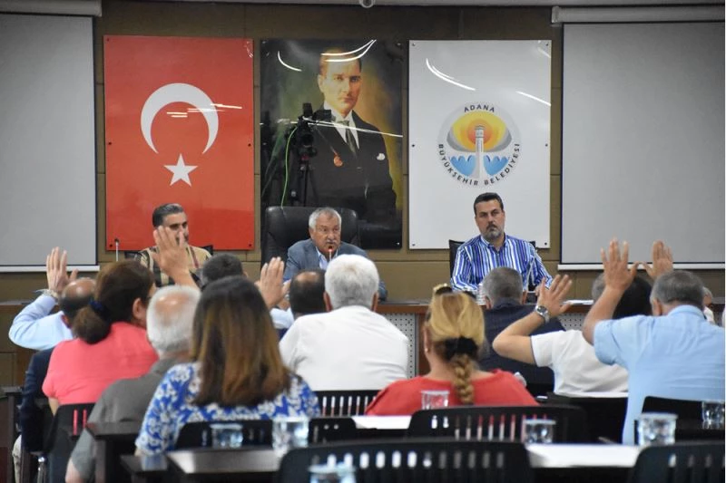 Adana Büyükşehir Belediyesi temmuz ayı meclis toplantısı dördüncü oturumu yapıldı