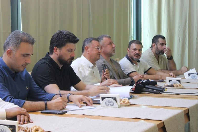 Hatay Büyükşehir Belediye Başkanı Lütfü Savaş, gazetecilerle buluştu