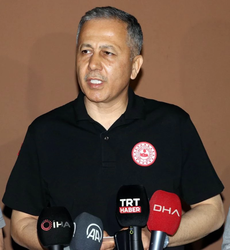 İçişleri Bakanı Yerlikaya