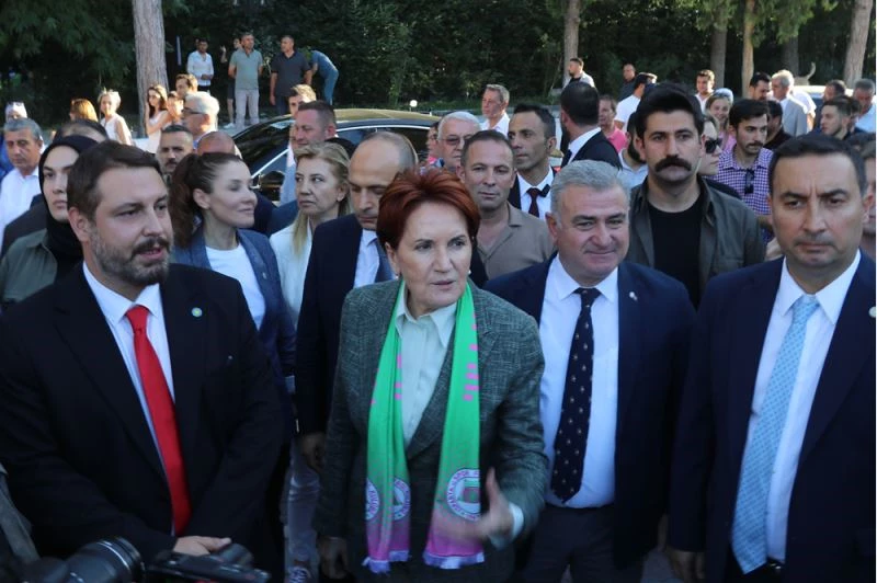 İYİ Parti Genel Başkanı Akşener, Isparta