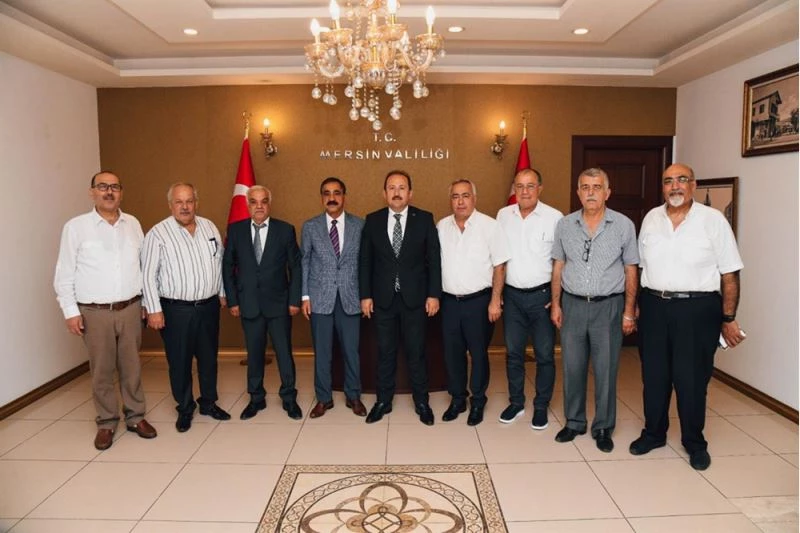 Mersin Esnaf ve Sanatkarlar Odaları Birliğinden, Vali Pehlivan