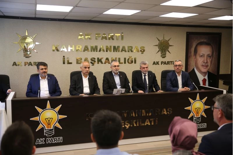 Çalışma ve Sosyal Güvenlik Bakanı Işıkhan, Kahramanmaraş