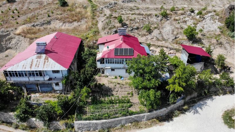 Güneşten elde edilen elektrik enerjisi, orman köylülerinin gelir kaynağı oldu