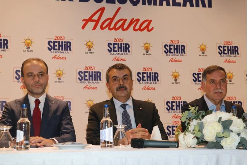 Milli Eğitim Bakanı Yusuf Tekin, Adana