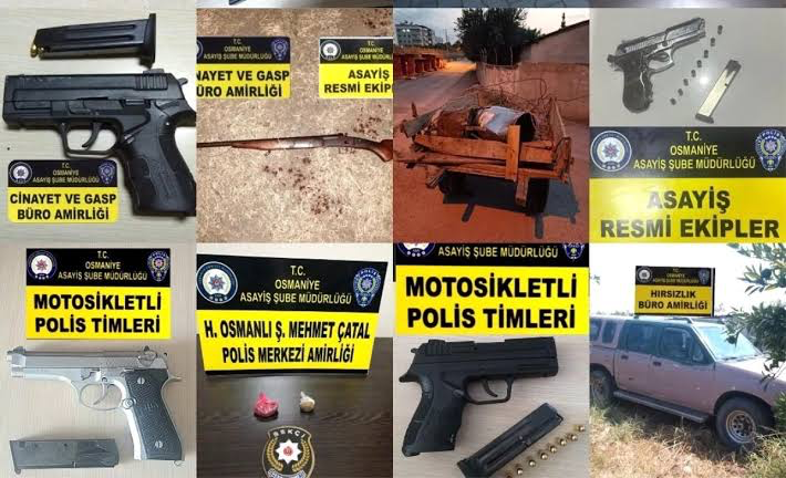 Osmaniye’de asayiş olaylarına 14 tutuklama